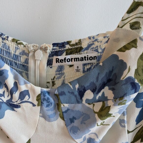 Reformation Nadira - Like New - Floral-Print Midi Dress - Picture 4 of 4